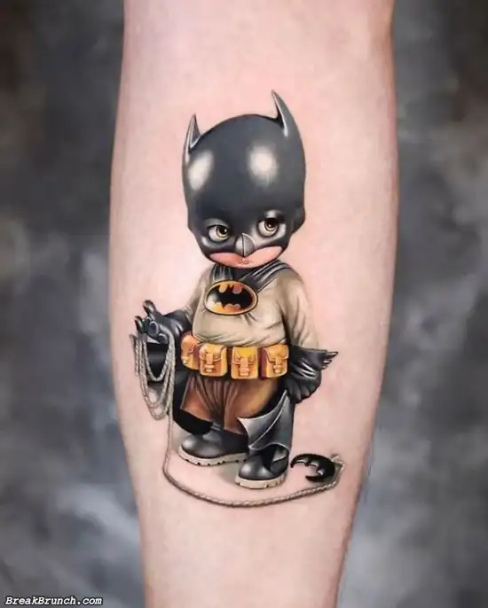 45 Mightiest Superhero Tattoo Designs To Stay Strong In Life  Greenorc