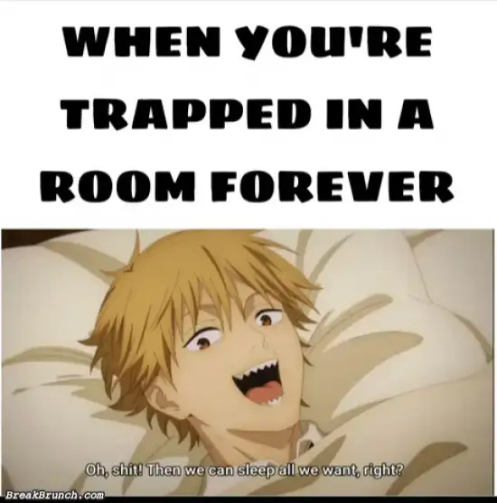 When you are trapped in a room forever