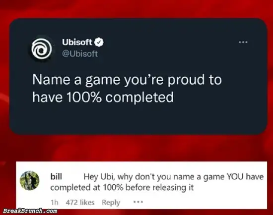 Biggest insult to Ubisoft