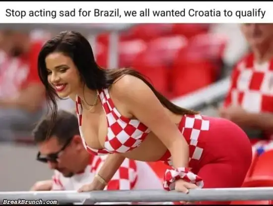 We want Croatia to win