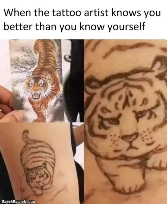 Tattoo artist knows you better than you