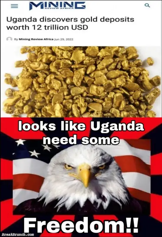 US is going to free Uganda