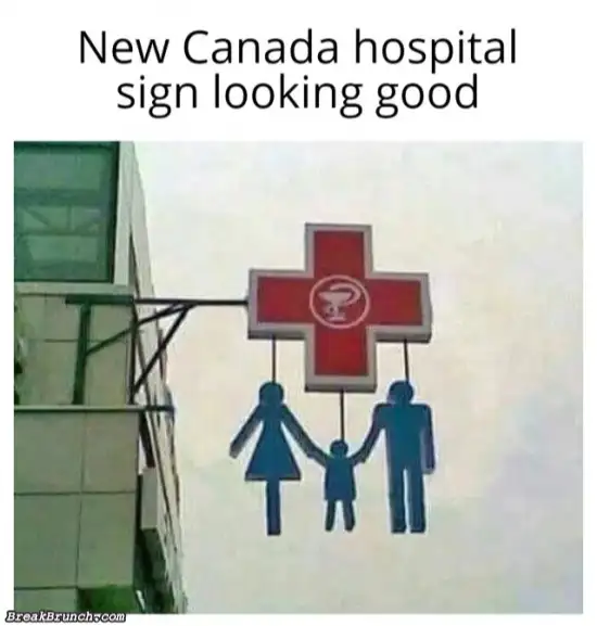 Best sign for hospital