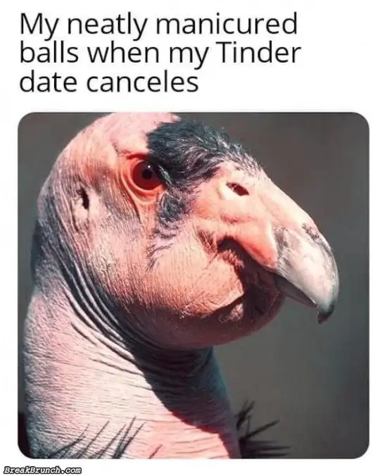 My manicured balls