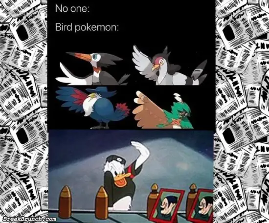 Birds in pokemon