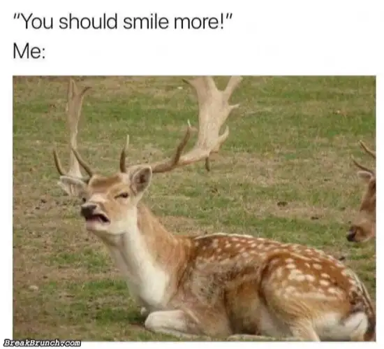 I will smile more