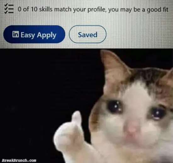 I will apply anyway