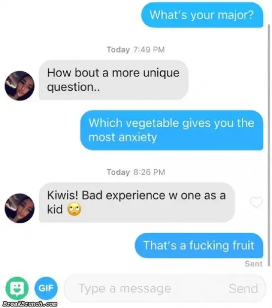Kiwi is not vegetable