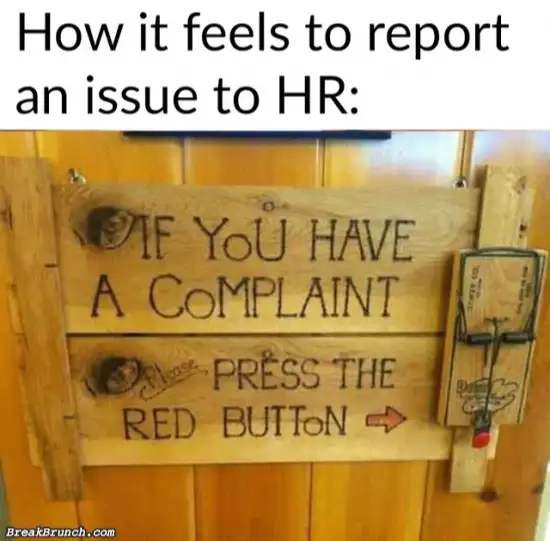 How to report issue to HR