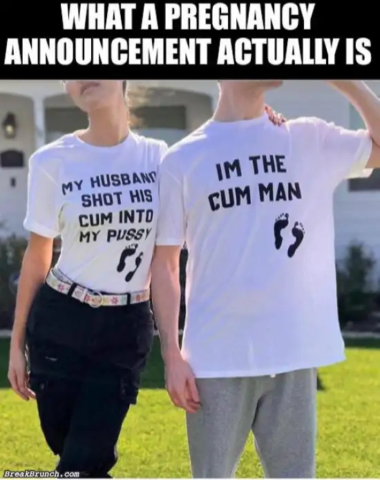 This is the best pregnancy announcement