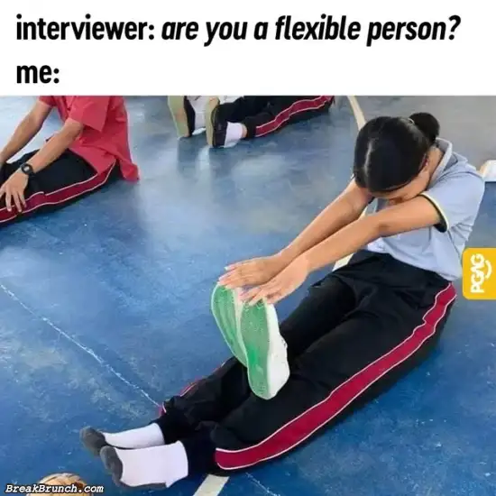 How to be a flexible person - BreakBrunch