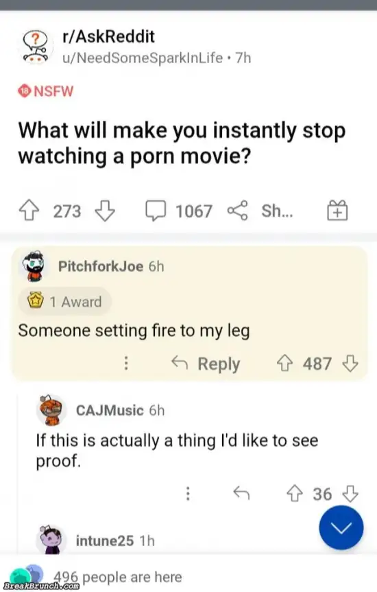What will make you stop watching porn movies