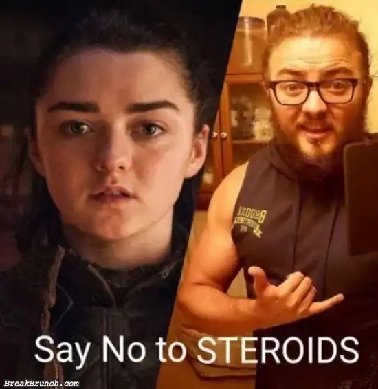 Say no to steroids