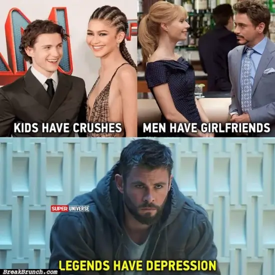 Legends have depression