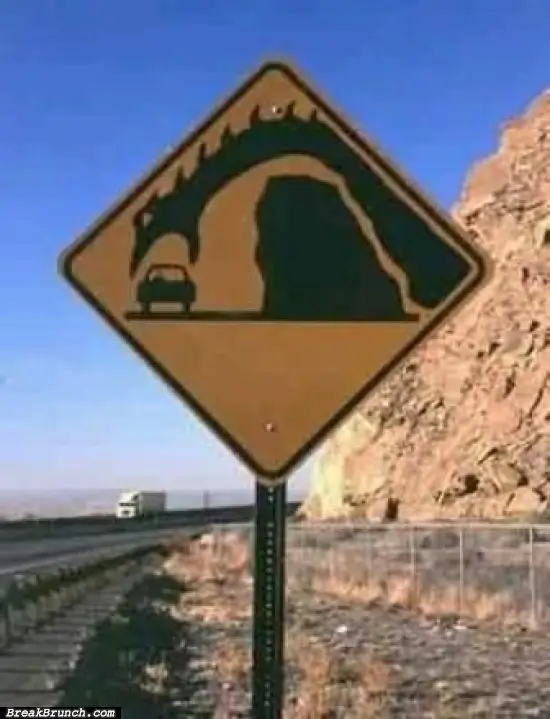 Beware of monster eating your car