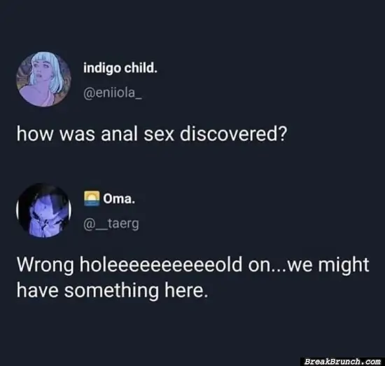 How as anal sex discovered