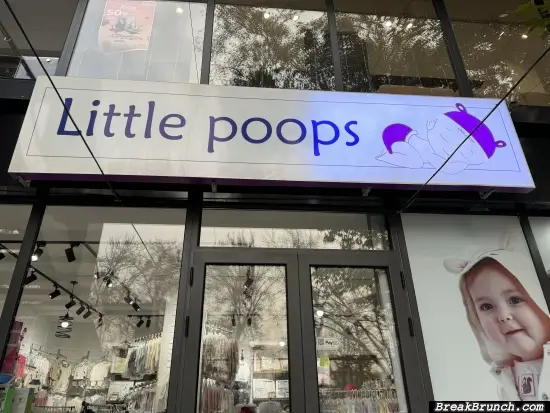 Not sure if little poop is a good name for a store
