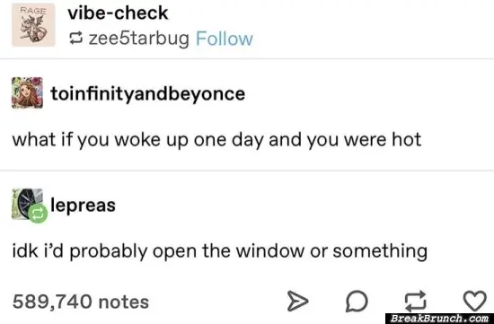 I will open the windows as well