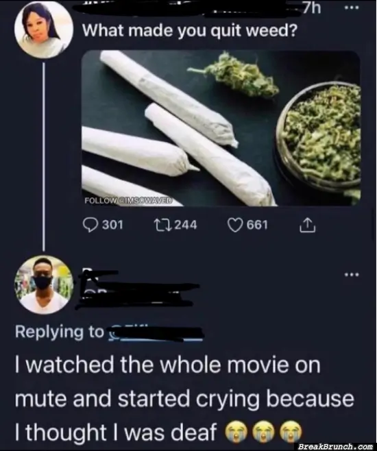 What made you quit weed