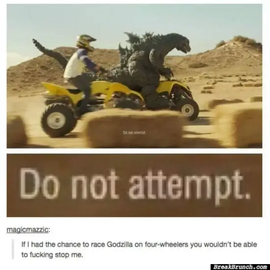 Race with Godzilla