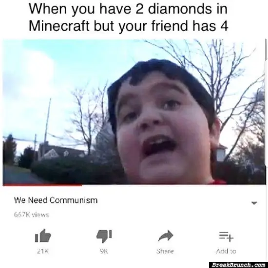 We need communism in Minecraft
