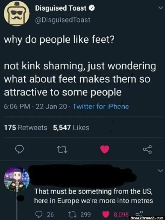 Whjy do people like feet