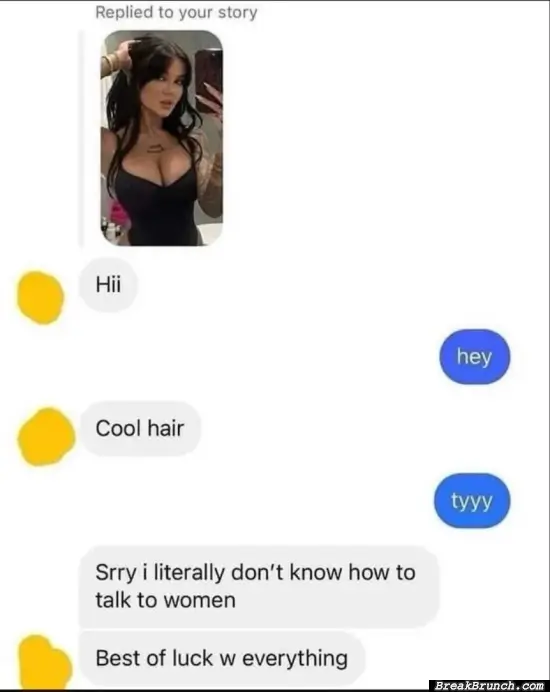 Learn to talk to hot girl