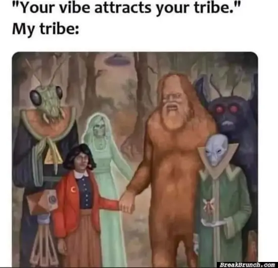 My vibe and my tribe
