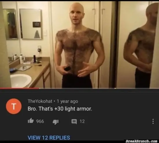 That is a light armor