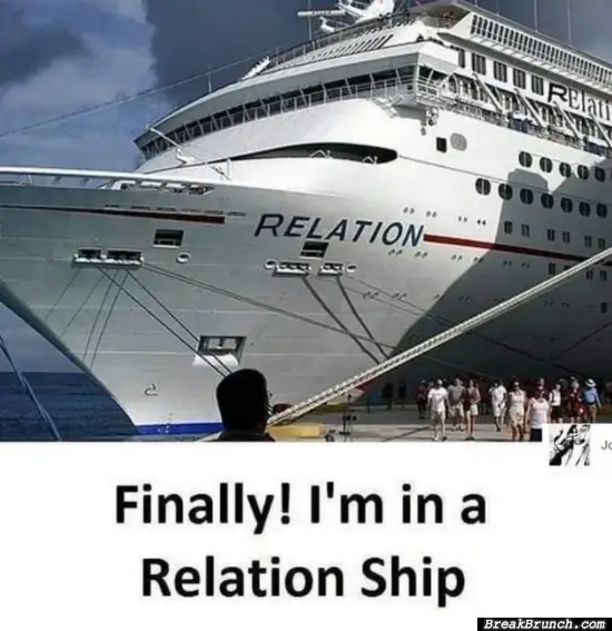 I am finally on a relation ship
