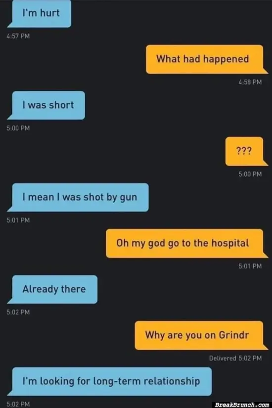 I was shot