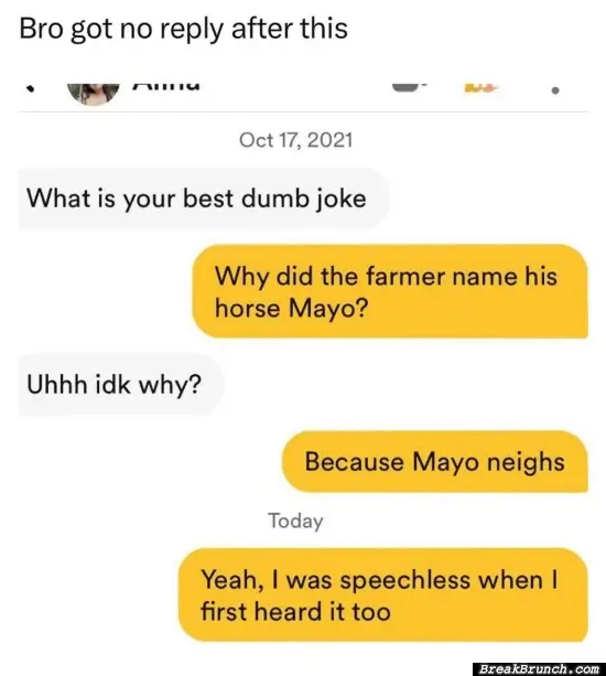 The real reason why farmer named his horse mayo