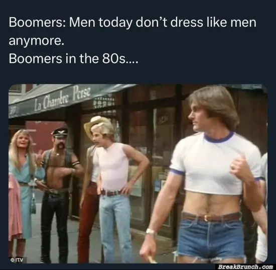 Boomers in the 80s