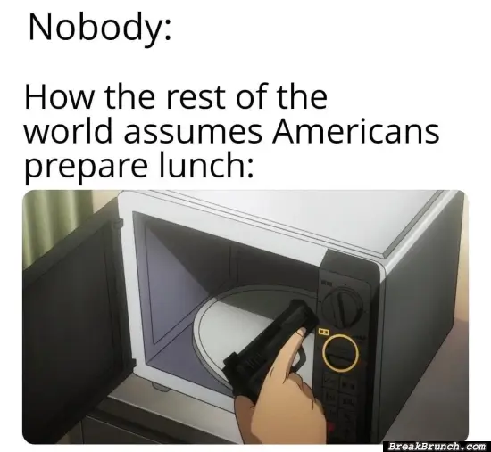 How Americans prepare food