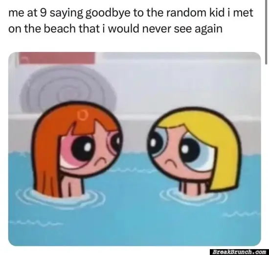 This is sad memories