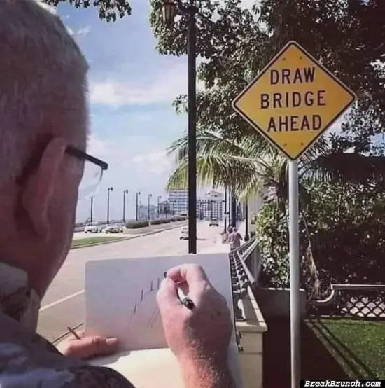 Draw the bridge