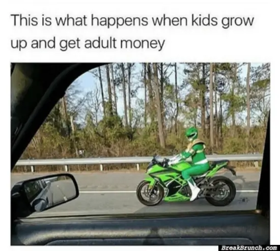 Kids with adult money
