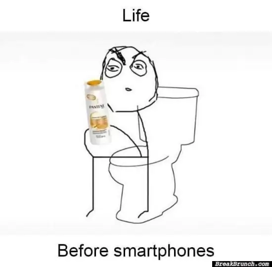 This is life before smartphone