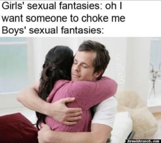 Girl and boy sexual fantasies