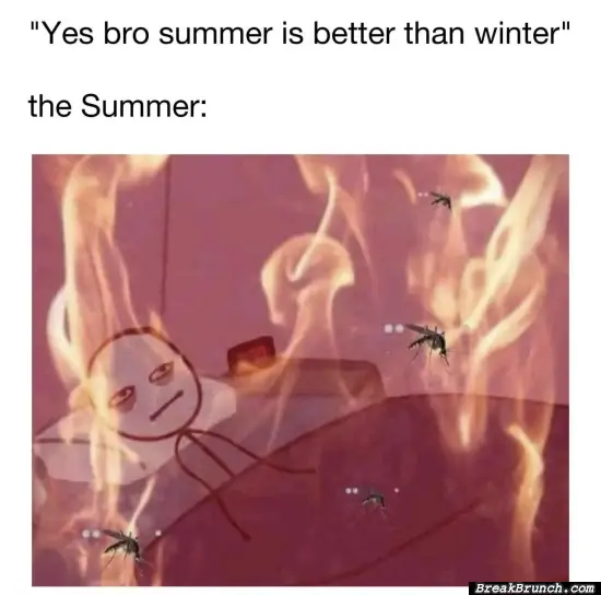Summer is better than winter