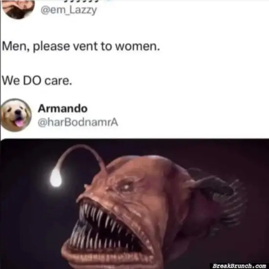 Please vent to women