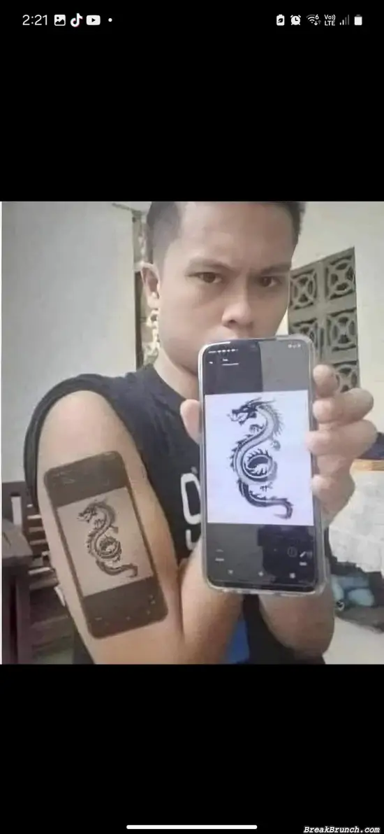 Talented tatto artist