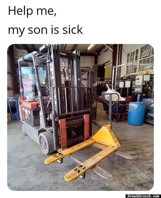 Help my son is sick