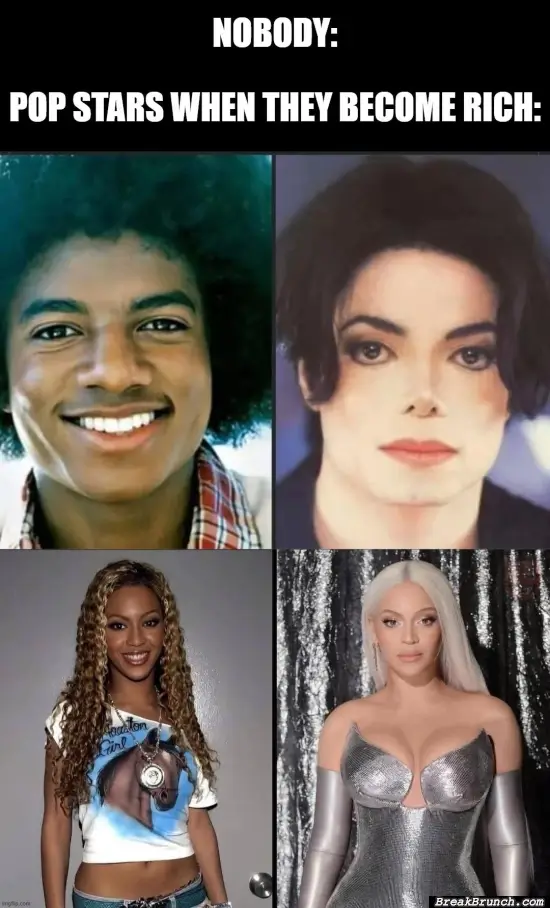 Pop starts when they become rich