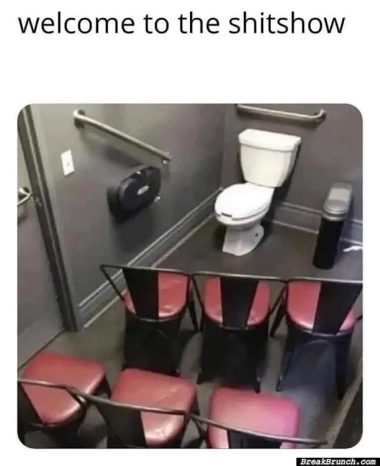 Welcome to the shitshow