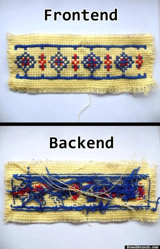 Front vs back end