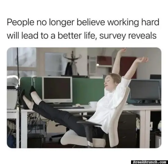 Hard work doesn’t mean raise