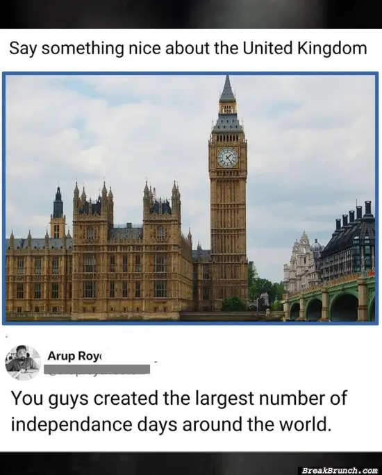 Something nice about United Kingdom