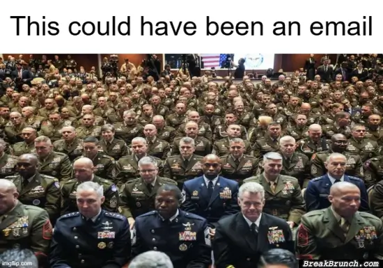 This could have been an email