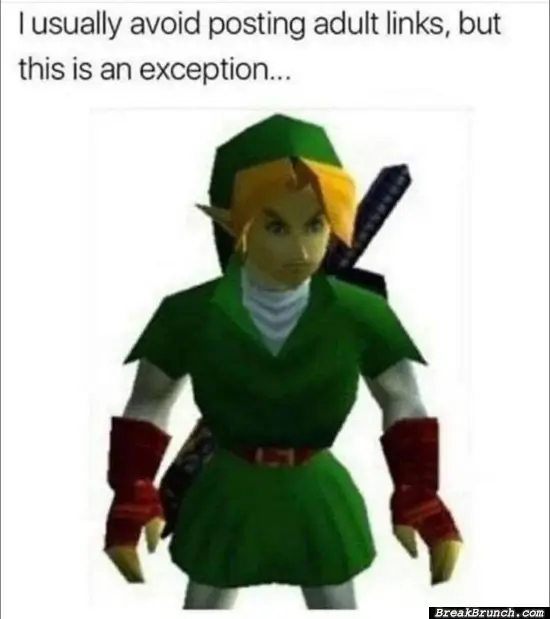 The only adult link I am posting